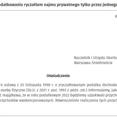 Jak opłacić ryczałt od najmu prywatnego w 2026? Uniknij błędów!