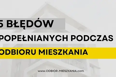 Odbiór mieszkania od dewelopera: uniknij błędów i odbierz klucze!