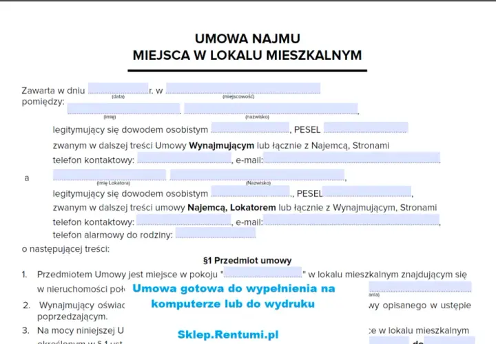 Jak napisać umowę najmu mieszkania? Bezpiecznie i bez błędów.