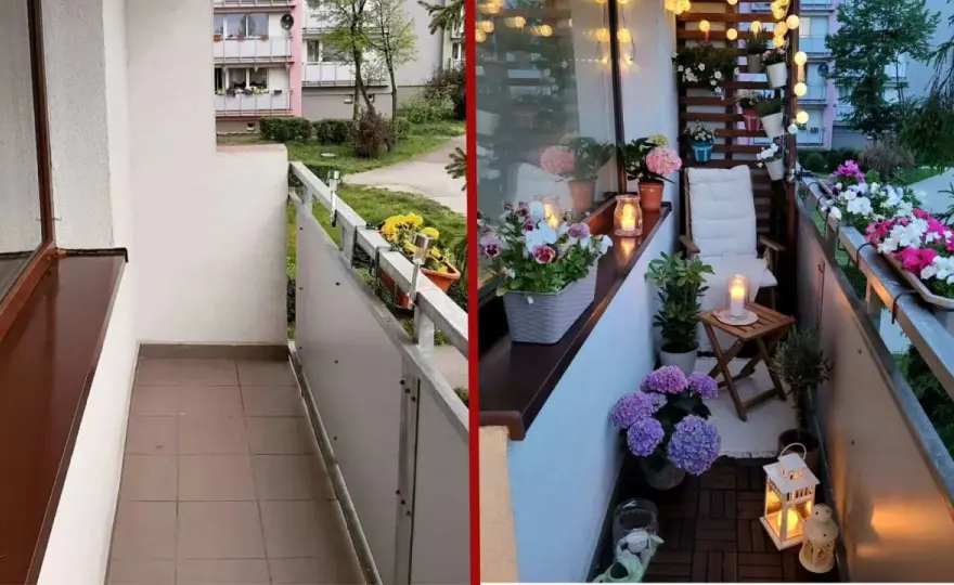 Jak urządzić mały balkon w bloku? Sprytne pomysły i inspiracje