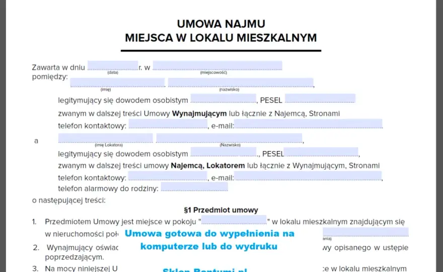 Jak napisać umowę najmu mieszkania? Bezpiecznie i bez błędów.