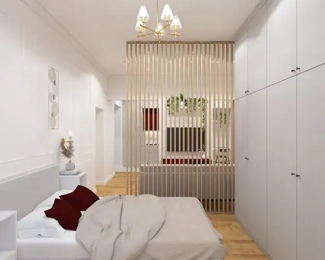 Inspiracje aranżacji małego mieszkania 30m2 strefa dzienna sypialnia