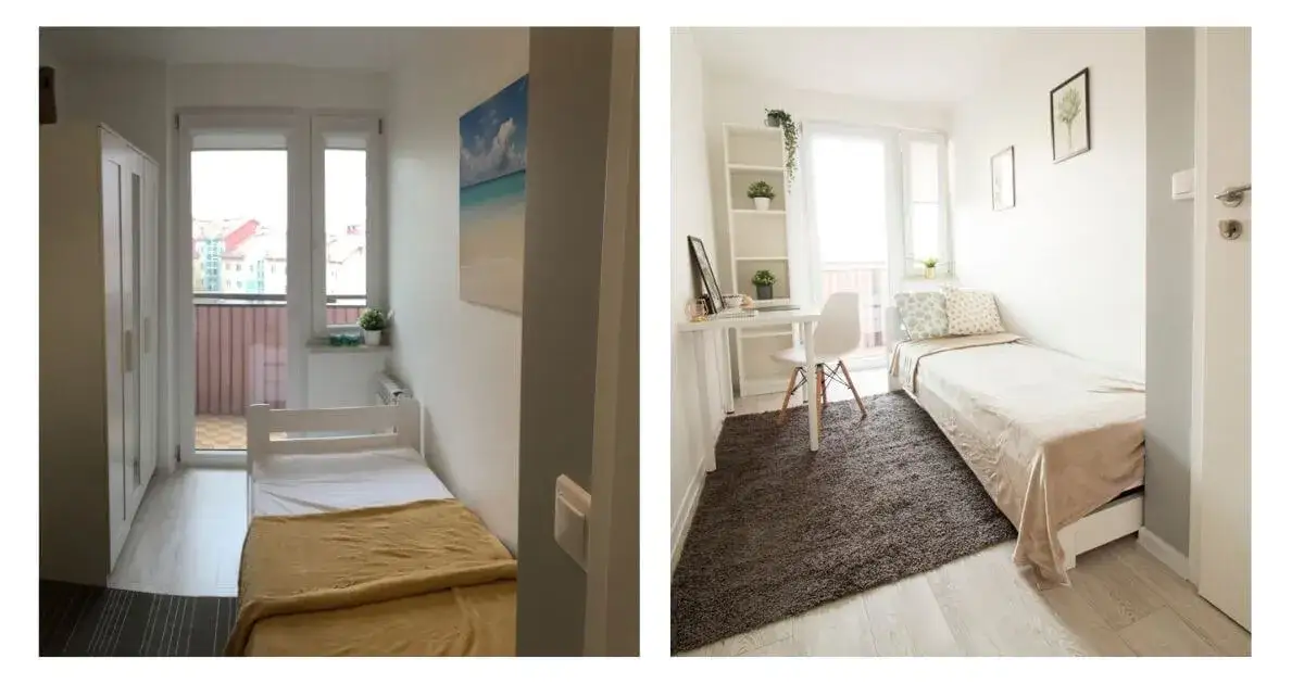 Home staging przed i po wynajem