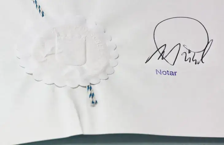 Notariusz akt notarialny podpisanie
